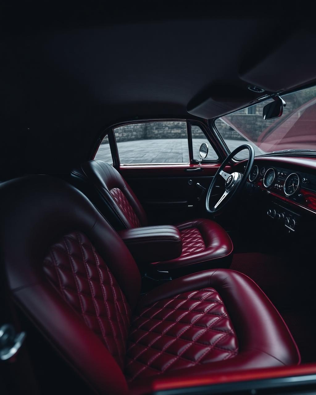 Refined leather for distinction